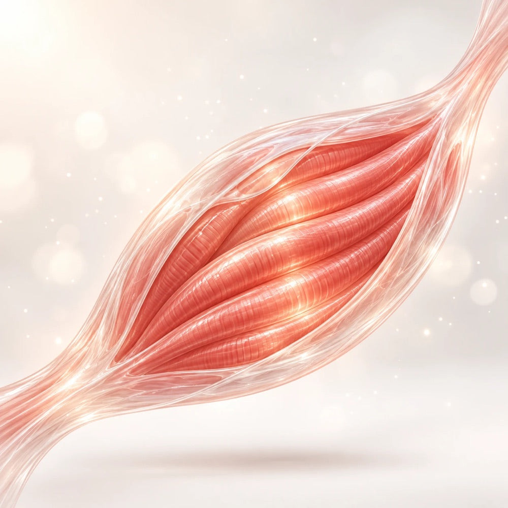 Illustration of muscle fibres